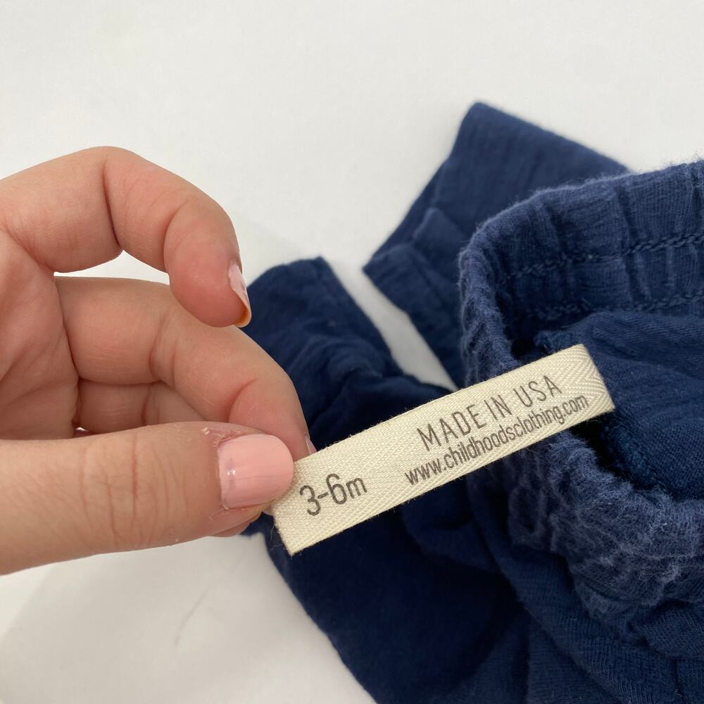 Childhoods Navy original jogger 3-6 mos - Picture 5 of 5